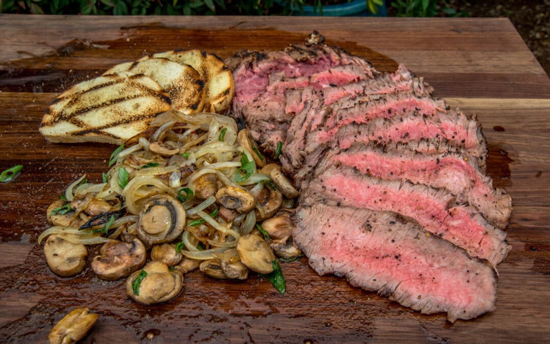 פלאנק סטייק בגריל