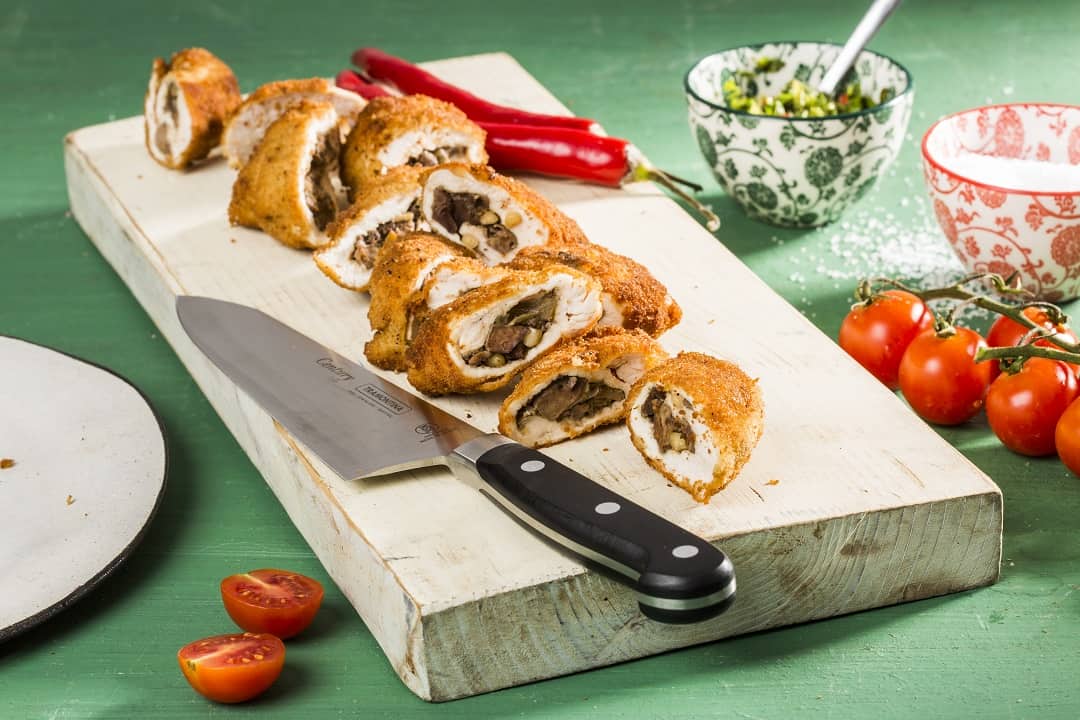 גלילות עוף ממולאות