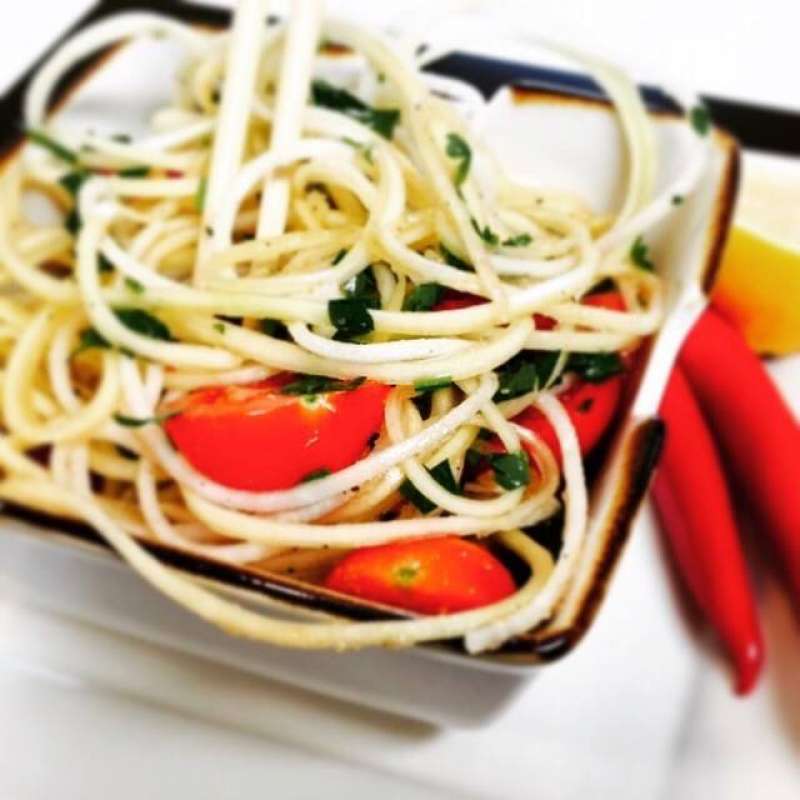 מתכון לסלט פאפאיה מרשים ב- SPIRAL SLICER המקורי