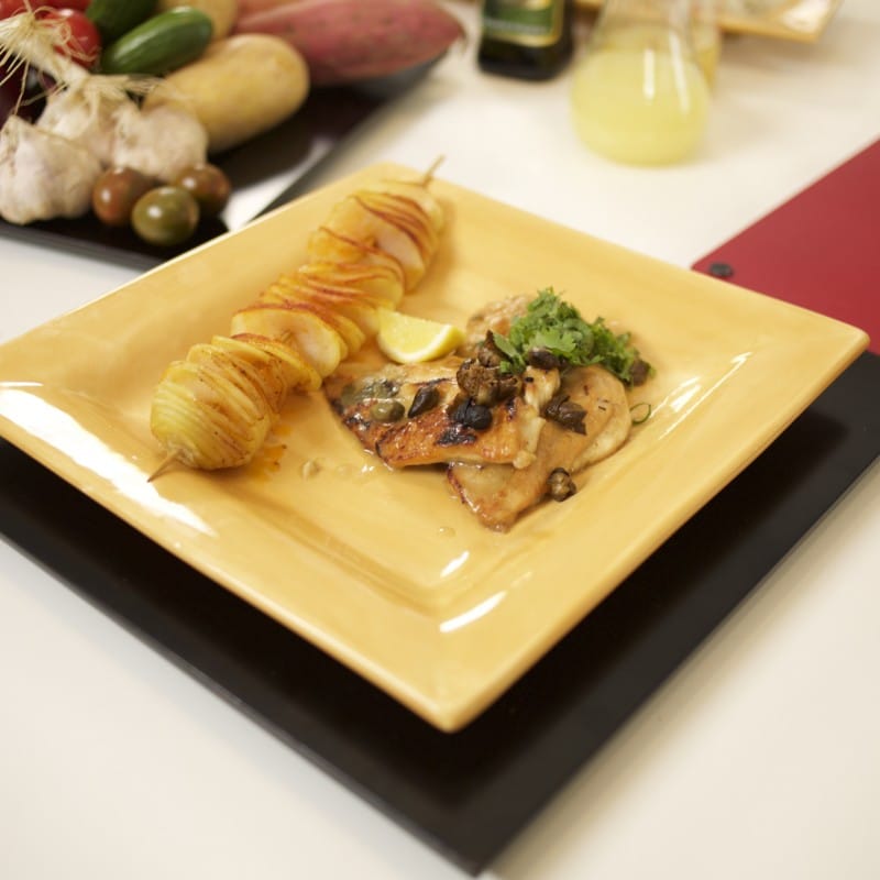 מתכון עוף פיקטה עם קרש ההפשרה והחיתוך החדשני של SLICER