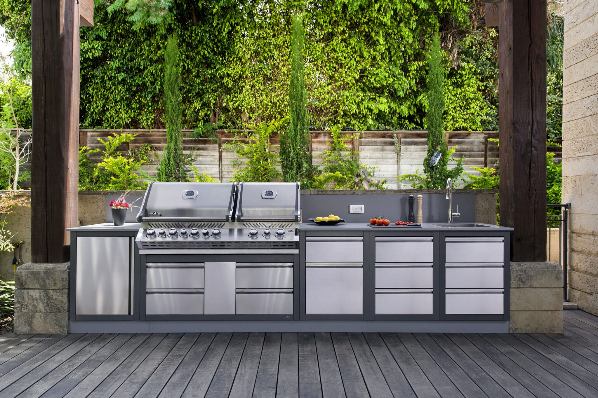 מטבחי חוץ מעוצבים