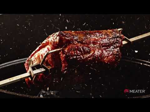 Rotisserie Lamb Shoulder with MEATER