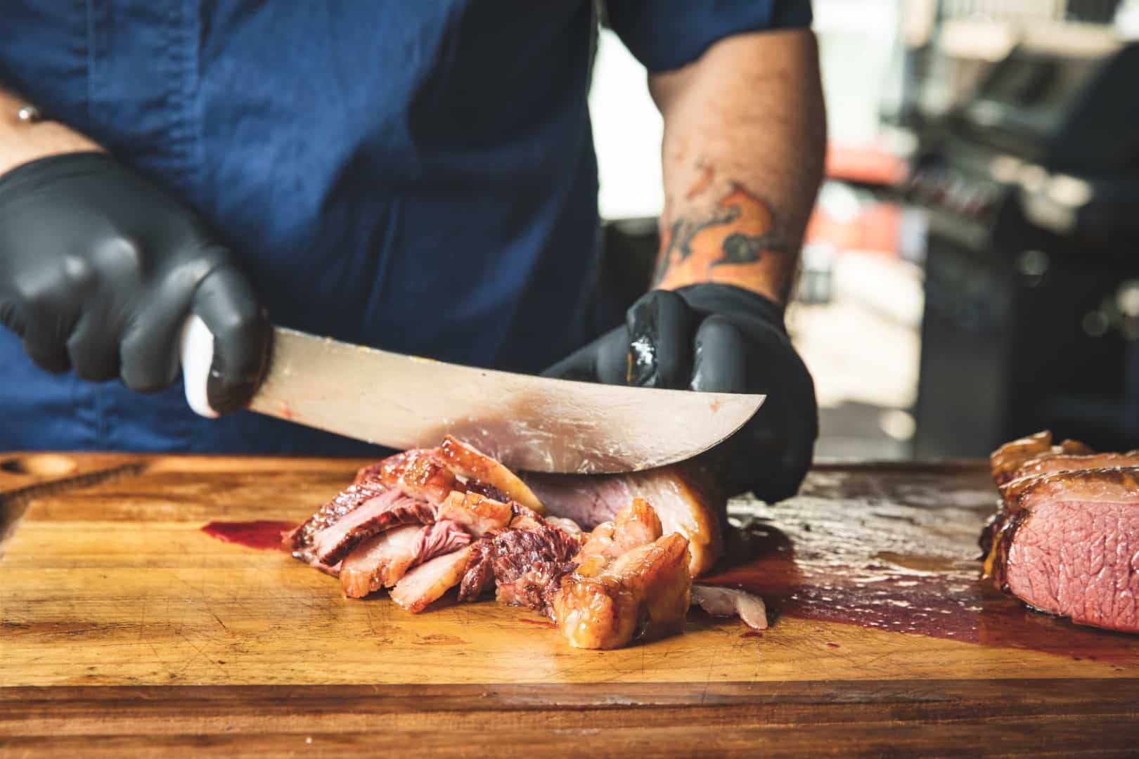 פיקניה פרוסה בחרדל ושום