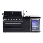 CAESAR 6 BLACK EDITION יחידת גריל גז + יחידת כיור ומקרר