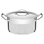 סיר מנירוסטה מלאה 28 ס"מ