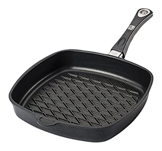 מחבת BBQ מרובעת 28 ס"מ (אינדוקציה) - AMT