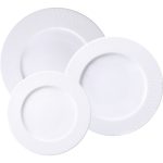 Tramon Porcelain - סט צלחות פורצלן 12 חלקים SANTORINI