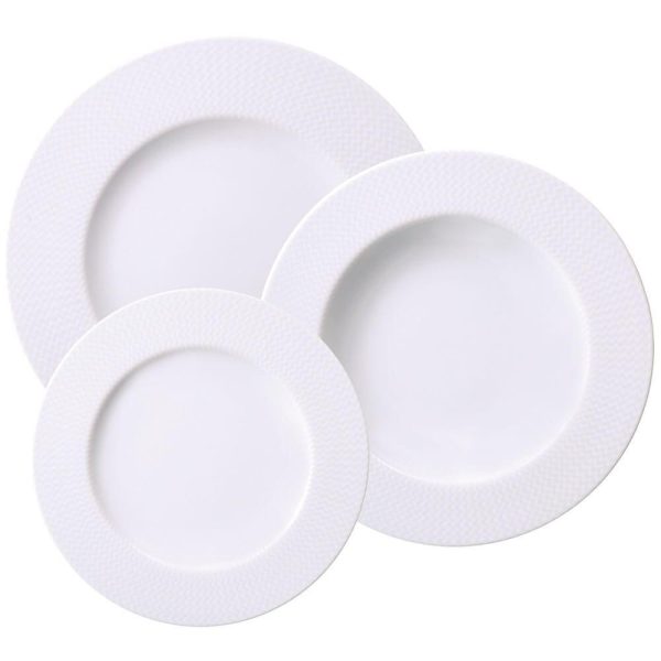 Tramontina - סט צלחות פורצלן 12 חלקים MESH