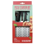 סט 3 חלקים: כף פיצה + מדחום + גלגלת