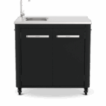 Cozze - שולחן חוץ 90 - 2 דלתות עם כיור