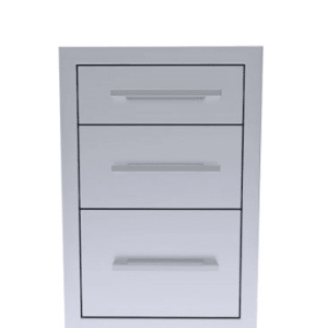 יחידת מגירות משולשת Signature Series 18"