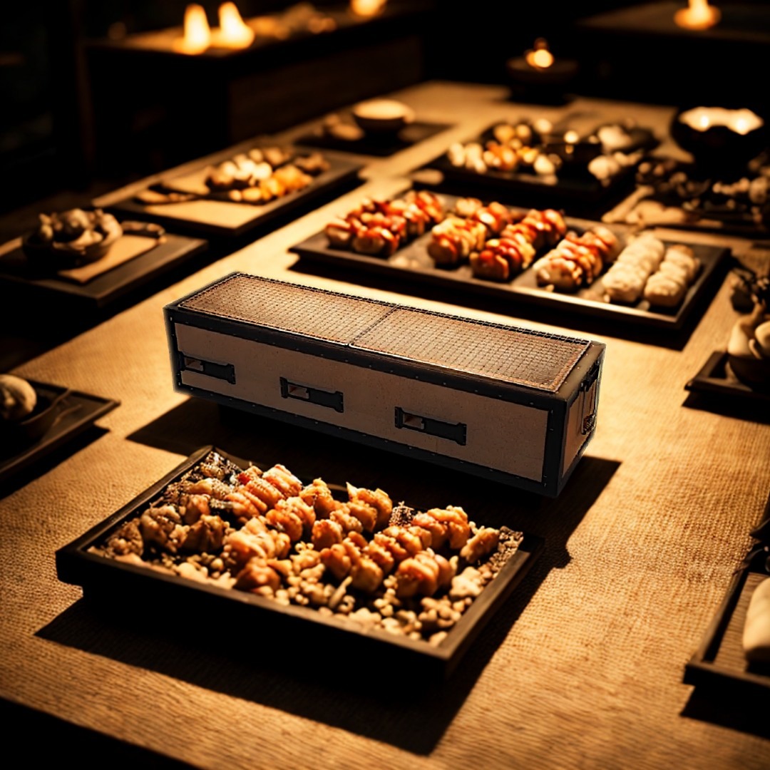 גריל KONRO היפני: כשאש וטכניקה הופכים לחוויה קולינרית שלמה