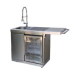 יחידת כיור + מקרר ג'וליוס נירוסטה - CAESAR Julius