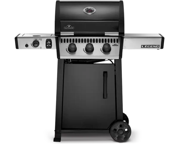 גריל גז IL 365 LEGEND משולב נירוסטה עם כירת צד אינפרא אדום