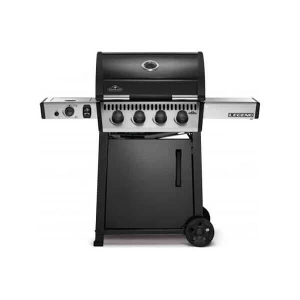 גריל גז Legend 425SIB IL שחור ונירוסטה – כולל כירת צד אינפרא אדום