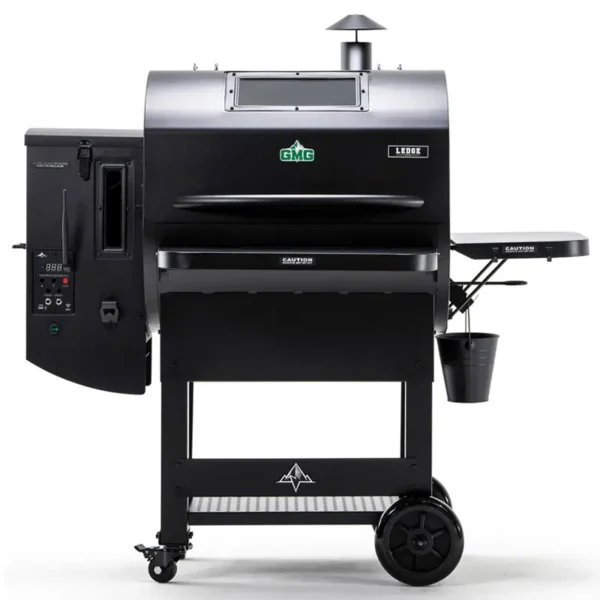 מעשנת פלט LEDGE דלת שחורה 2.0 - GMG Smoker
