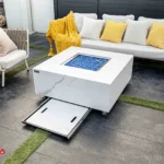 אלמנטי - שולחן אש Bianco