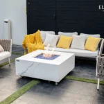 אלמנטי - שולחן אש Bianco