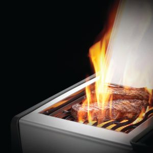 RXT425SIBPSS-1-Web-Gallery-08-Rogue-1-Details-RXT-SideBurner-IR-SmallShelf-SS-InUse