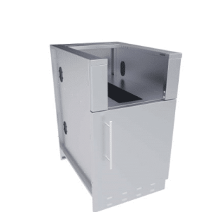 יחידה תחתונה לכירה כפולה עם דלת