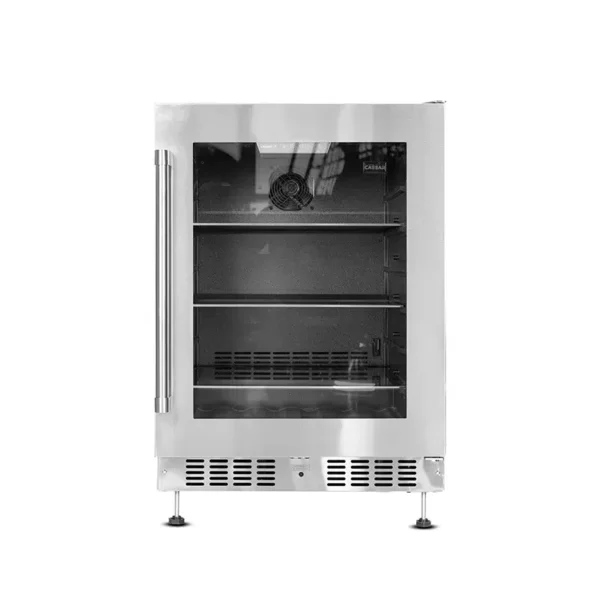 מקרר 155 ליטר - דלת זכוכית - CAESAR COOLING