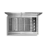 סיזר MILANO גריל גז 4 מבערים Drop in נירוסטה