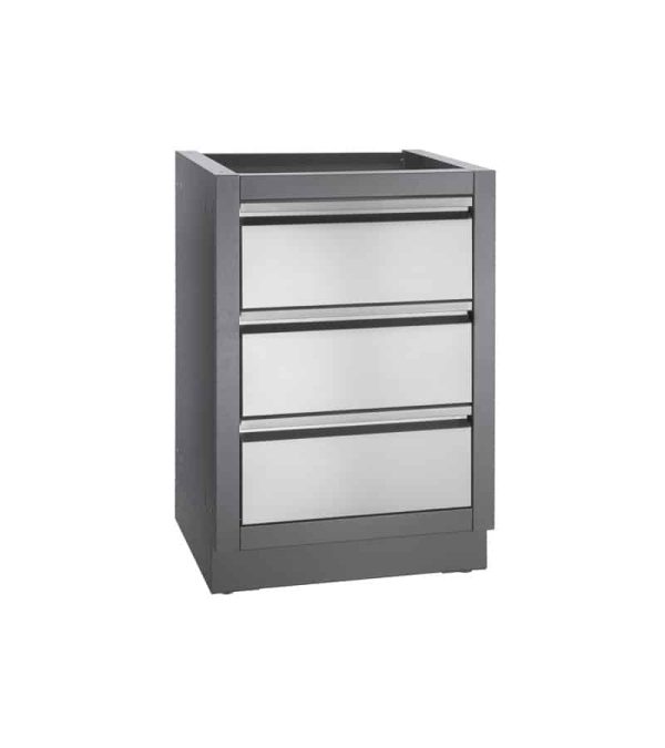 יחידת שלישיית מגירות לאחסון מסדרת Infinity