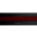 Bromic - תנור חימום (מקרן חום) חשמלי PLATINUM 3400W שחור