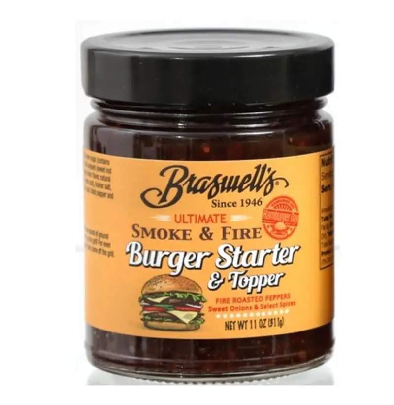ממרח להמבורגרים אש ועשן - BRASWELLS