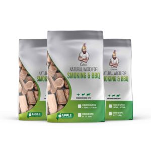 שבבים לעישון וברביקיו 1 ק"ג – תפוח מבית סיזר