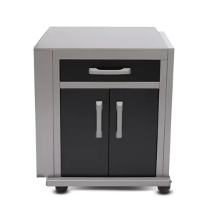 יחידת ארון כפול ומגירה לגריל רוג (שחור) - NAPOLEON