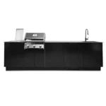 מטבח חוץ - יוניקורן (שחור) MY TOP - אולם תצוגה חיפה