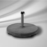 בסיס אפור לפלקס רוף + גליל נירוסטה - אולם תצוגה גזר