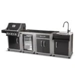 גריל גז רוג 425 עם כירה - NAPOLEON Rouge + יחידת מקרר + יחידות כיור + יחידת אחסון