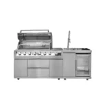 מטבח CAESAR Julius Novell 6 - גריל + יחידת מקרר וכיור