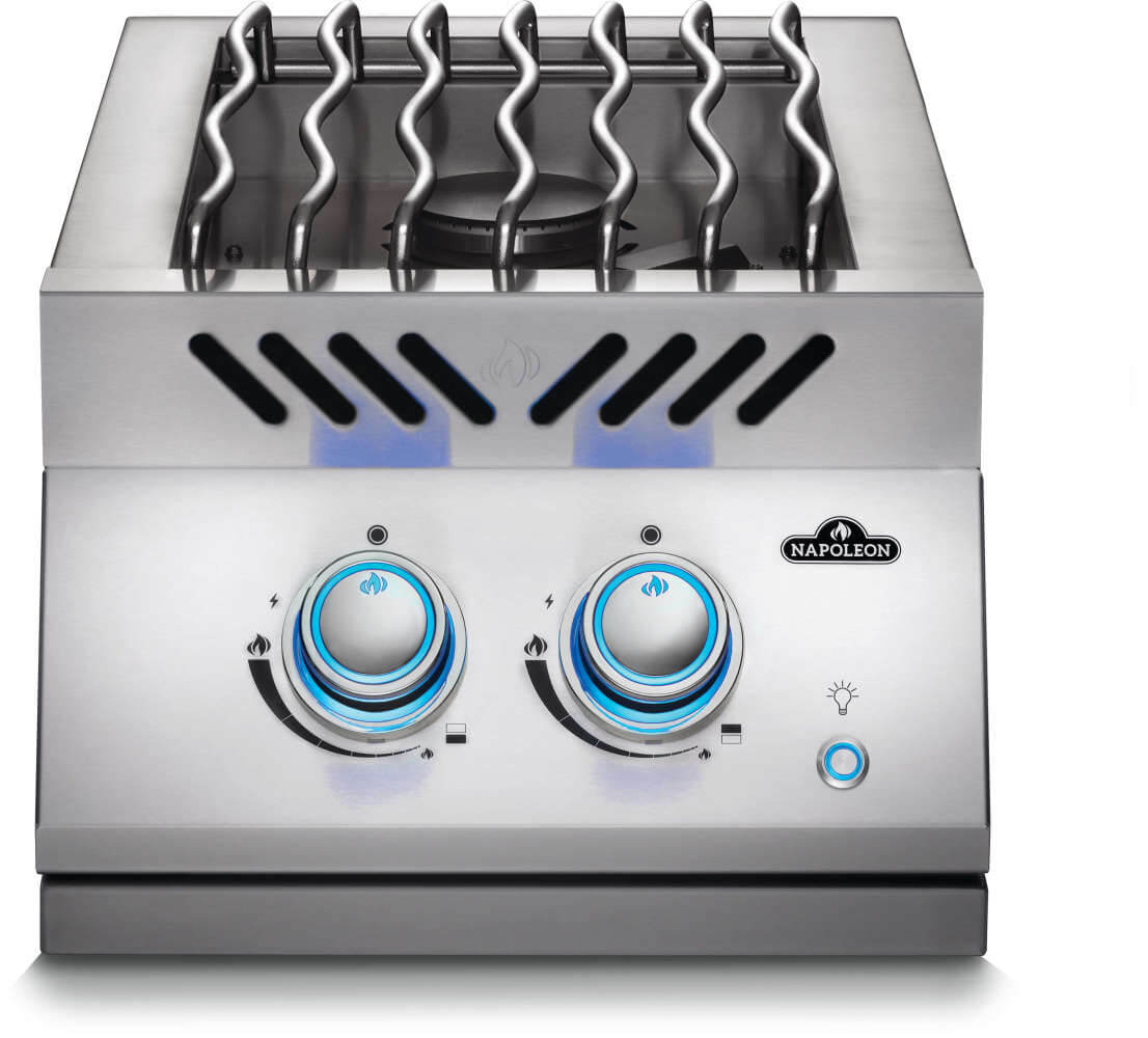 BIB12RTPSS-Web-Gallery-01-Built-in-700-BIB12RT-DropIn-Burner-Prod-Str-blue-lit-knob-1