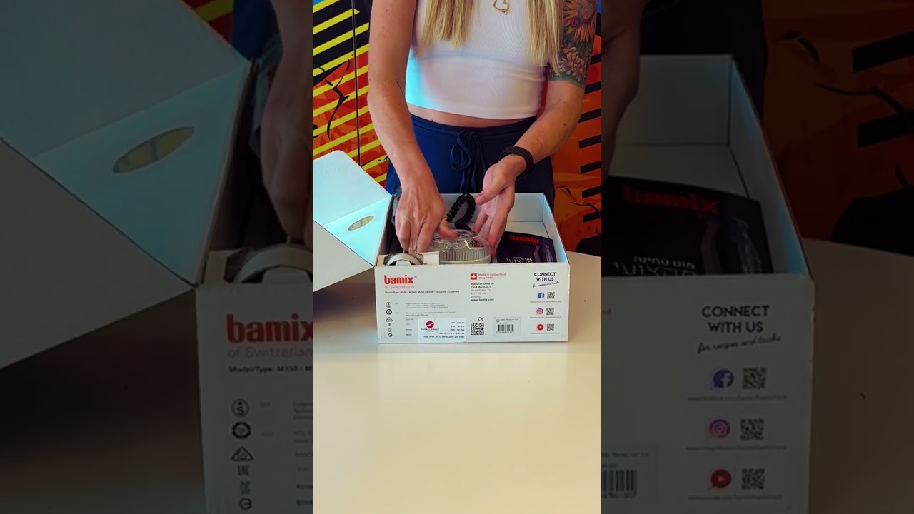 אנבוקסינג – מוט בלנדר מקצועי של Bamix